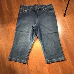 Vintage Gloria Vanderbuilt Capri Jeans